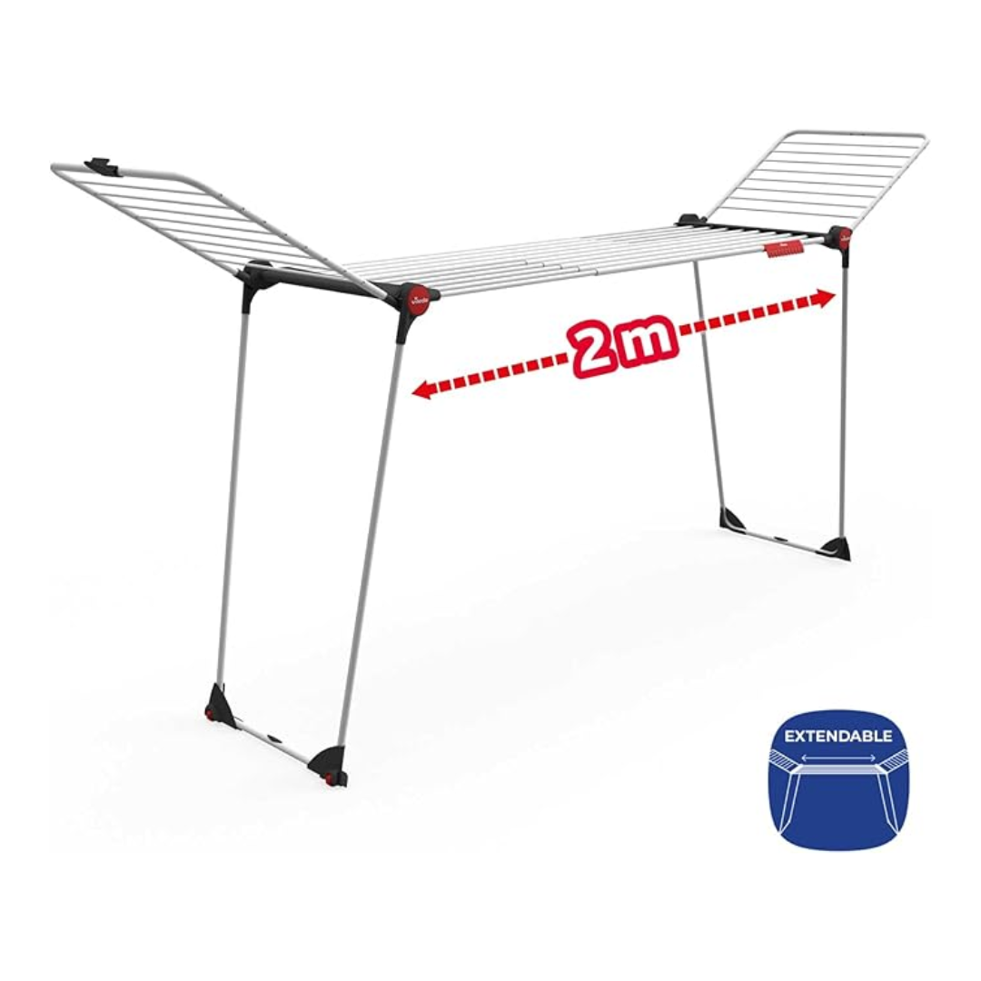 Vileda Infinity – Tendedero Extensible de Gran Capacidad