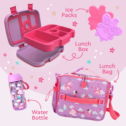Conjunto de almuerzo Bentgo Kids 5 piezas con bloques refrigerantes