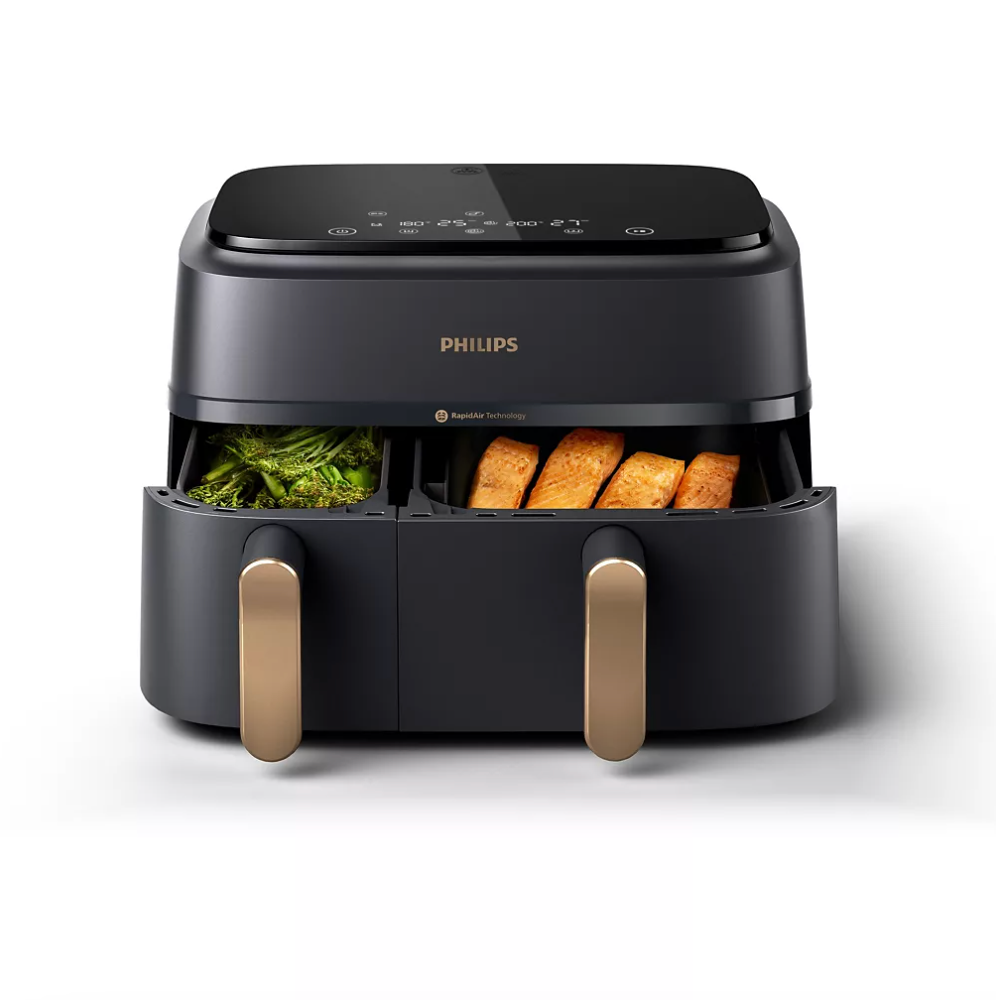 PHILIPS Airfryer Serie 3000 Doble Cubeta 9L